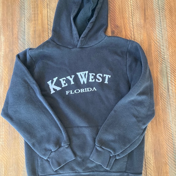 Women’s Graphic Key Wedt Sweatshirt Hoodie Medium Black - Picture 2 of 4